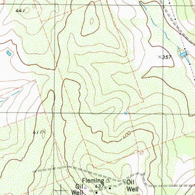 United States Geological Survey Cadiz, TX (1979, 24000-Scale) digital map