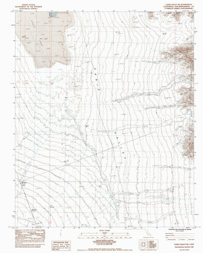 United States Geological Survey Cadiz Valley NE, CA (1983, 24000-Scale) digital map