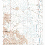 United States Geological Survey Cadiz Valley SE, CA (1985, 24000-Scale) digital map