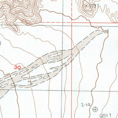 United States Geological Survey Cadiz Valley SW, CA (1985, 24000-Scale) digital map