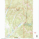 United States Geological Survey Cadotte Creek, MT (2001, 24000-Scale) digital map