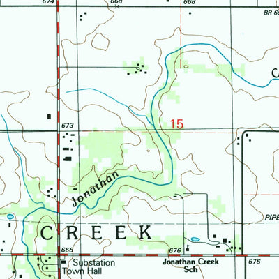 United States Geological Survey Cadwell, IL (1998, 24000-Scale) digital map