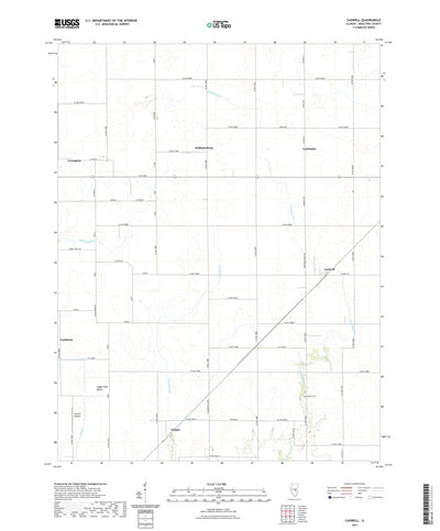 United States Geological Survey Cadwell, IL (2021, 24000-Scale) digital map