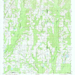 United States Geological Survey Caesar, MS (1986, 24000-Scale) digital map