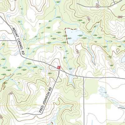 United States Geological Survey Caesar, MS (2020, 24000-Scale) digital map