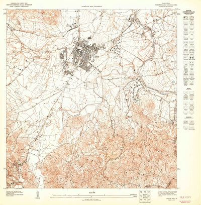 United States Geological Survey Caguas NE, PR (1947, 10000-Scale) digital map