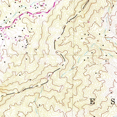 United States Geological Survey Caguas, PR (1964, 20000-Scale) digital map