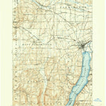 United States Geological Survey Cahandaigua, NY (1900, 62500-Scale) digital map