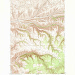 United States Geological Survey Cahill Mountain, WA (1967, 24000-Scale) digital map