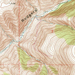 United States Geological Survey Cahill Mountain, WA (1967, 24000-Scale) digital map