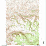 United States Geological Survey Cahill Mountain, WA (1995, 24000-Scale) digital map