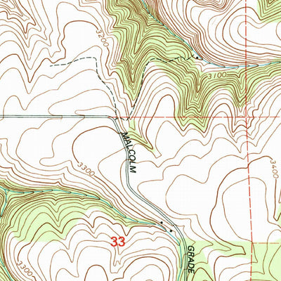United States Geological Survey Cahill Mountain, WA (1995, 24000-Scale) digital map