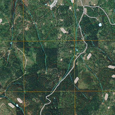 United States Geological Survey Cahill Mountain, WA (2011, 24000-Scale) digital map