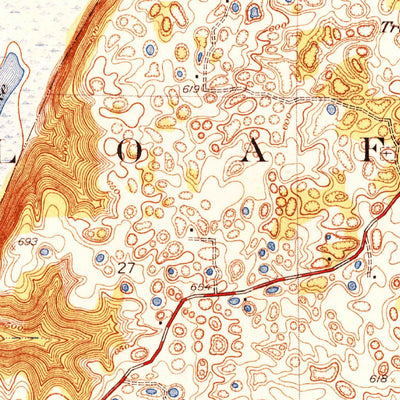 United States Geological Survey Cahokia, IL-MO (1934, 24000-Scale) digital map