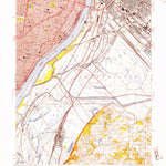 United States Geological Survey Cahokia, IL-MO (1949, 24000-Scale) digital map