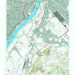 United States Geological Survey Cahokia, IL-MO (1993, 24000-Scale) digital map