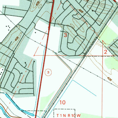 United States Geological Survey Cahokia, IL-MO (1993, 24000-Scale) digital map