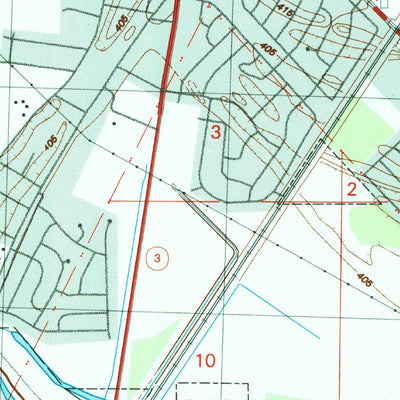 United States Geological Survey Cahokia, IL-MO (1998, 24000-Scale) digital map