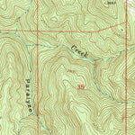 United States Geological Survey Cahto Peak, CA (1967, 24000-Scale) digital map