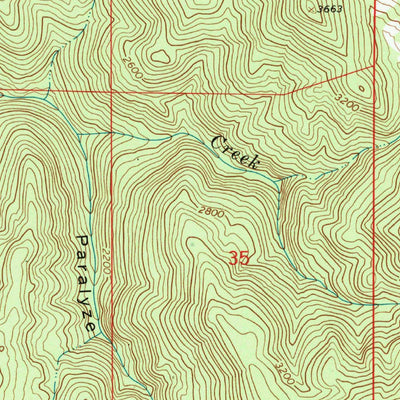 United States Geological Survey Cahto Peak, CA (1967, 24000-Scale) digital map