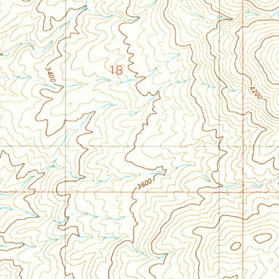 United States Geological Survey Cahuilla Mountain, CA (1981, 24000-Scale) digital map