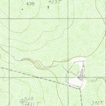 United States Geological Survey Caiman Creek NW, TX (1982, 24000-Scale) digital map