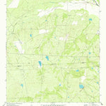 United States Geological Survey Caiman Creek SE, TX (1974, 24000-Scale) digital map