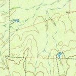 United States Geological Survey Caiman Creek SE, TX (1974, 24000-Scale) digital map