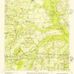 United States Geological Survey Caiman Creek, TX (1957, 62500-Scale) digital map