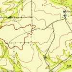 United States Geological Survey Caiman Creek, TX (1957, 62500-Scale) digital map