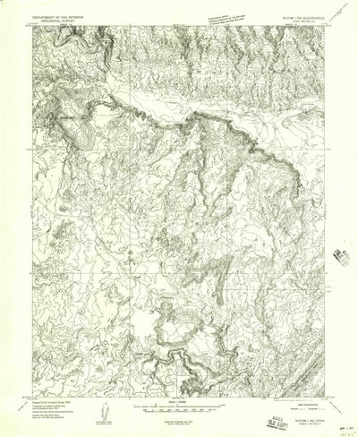 United States Geological Survey Caine Springs, UT (1954, 24000-Scale) digital map
