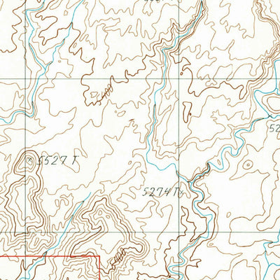 United States Geological Survey Caine Springs, UT (1987, 24000-Scale) digital map