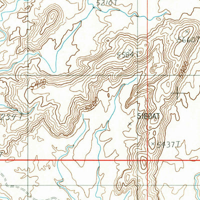 United States Geological Survey Caine Springs, UT (1987, 24000-Scale) digital map