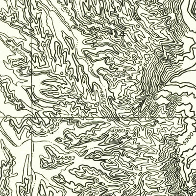 United States Geological Survey Caineville, UT (1954, 24000-Scale) digital map