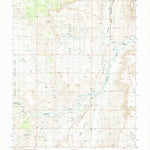 United States Geological Survey Caineville, UT (1987, 24000-Scale) digital map