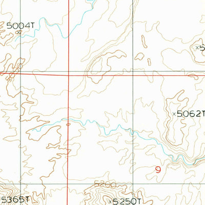 United States Geological Survey Caineville, UT (1987, 24000-Scale) digital map