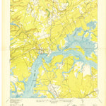 United States Geological Survey Cainhoy, SC (1943, 24000-Scale) digital map