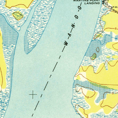 United States Geological Survey Cainhoy, SC (1943, 24000-Scale) digital map