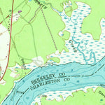 United States Geological Survey Cainhoy, SC (1958, 24000-Scale) digital map