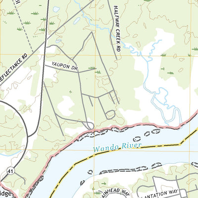 United States Geological Survey Cainhoy, SC (2020, 24000-Scale) digital map