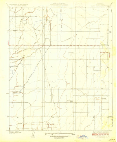 United States Geological Survey Cairns Corner, CA (1927, 31680-Scale) digital map
