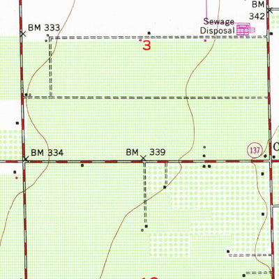 United States Geological Survey Cairns Corner, CA (1950, 24000-Scale) digital map