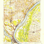 United States Geological Survey Cairo, IL-KY-MO (1931, 62500-Scale) digital map