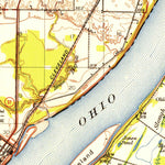 United States Geological Survey Cairo, IL-KY-MO (1931, 62500-Scale) digital map