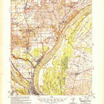 United States Geological Survey Cairo, IL-KY-MO (1955, 62500-Scale) digital map