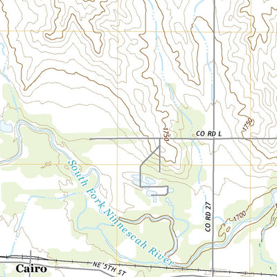 United States Geological Survey Cairo, KS (2022, 24000-Scale) digital map