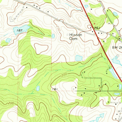United States Geological Survey Cairo South, GA (1974, 24000-Scale) digital map