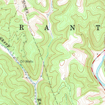 United States Geological Survey Cairo, WV (1964, 24000-Scale) digital map