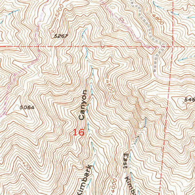 United States Geological Survey Cajon, CA (1956, 24000-Scale) digital map