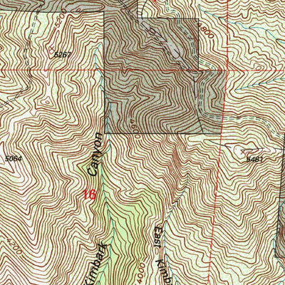 United States Geological Survey Cajon, CA (1996, 24000-Scale) digital map